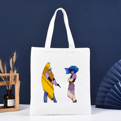 Banana Fish Pirkinių krepšys Pirkinių krepšys Pirkinių Daugkartinis Bolsa Compra Boodschappentas Sacolas Bakalėjos parduotuvių džiuto krepšys