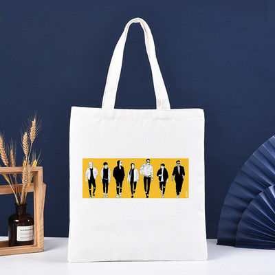 Banana Fish Pirkinių krepšys Pirkinių krepšys Pirkinių Daugkartinis Bolsa Compra Boodschappentas Sacolas Bakalėjos parduotuvių džiuto krepšys