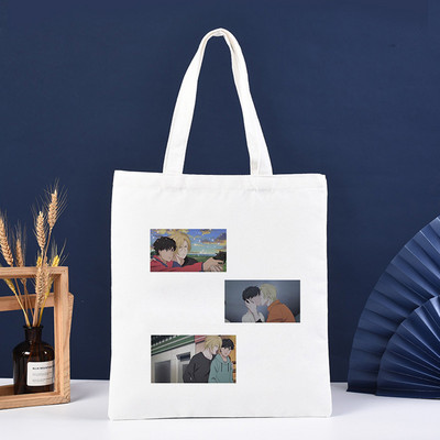 Banana Fish Pirkinių krepšys Pirkinių krepšys Pirkinių Daugkartinis Bolsa Compra Boodschappentas Sacolas Bakalėjos parduotuvių džiuto krepšys