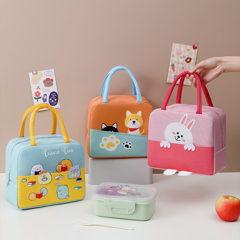 Paksendatud alumiiniumfooliumist lõunakott Kontoritöötajad peavad kaasa võtma söögid soojas hoidma käekott Õpilastoit Värske säilituspakk