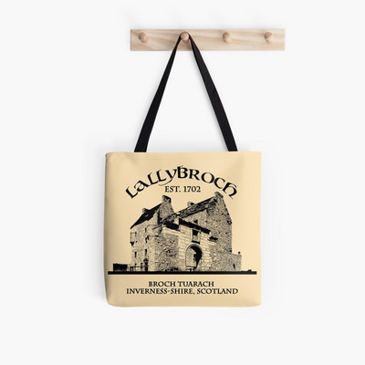 Dámska nákupná taška Lallybroch Outlander Kawaii Bag Harajuku Nákupná plátená taška Shopper Taška pre dievčatá Kabelka cez rameno