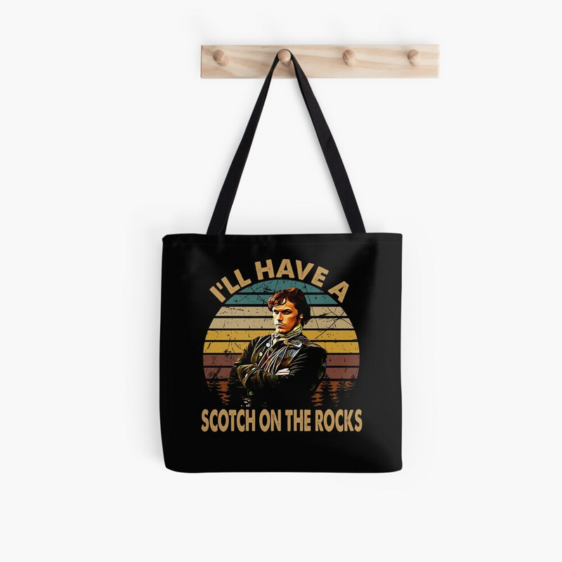 Dámska nákupná taška Lallybroch Outlander Kawaii Bag Harajuku Nákupná plátená taška Shopper Taška pre dievčatá Kabelka cez rameno