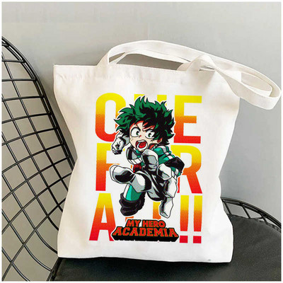 My Hero Academia Todoroki Dabi Bakugou Mha iepirkumu soma rokassoma pircējs otrreizējās pārstrādes soma soma sacola boodschappentas sac tissu