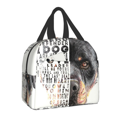 Pielāgota Borderkollija pusdienu soma sievietēm ar termo dzesētāju izolētas pusdienu kastes bērniem skolas bērniem augļu svaigu uzglabāšanas soma