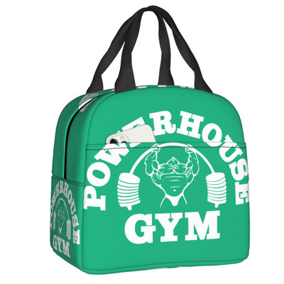 Powerhouse Gym μονωμένες τσάντες μεσημεριανού γεύματος για εργασία Σχολείο Bodybuilding Fitness Φορητό θερμικό ψυγείο Bento Box Γυναικεία Παιδιά