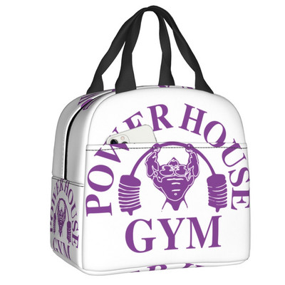 Powerhouse Gym μονωμένες τσάντες μεσημεριανού γεύματος για εργασία Σχολείο Bodybuilding Fitness Φορητό θερμικό ψυγείο Bento Box Γυναικεία Παιδιά