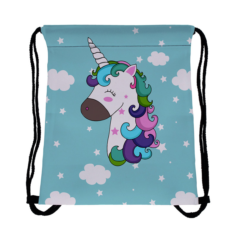 JomTokoy Nova modna torba za teretanu Ženska vodootporna ruksak s uzicom 3D ispis Putna mekana ženska torba Mochila s uzicom