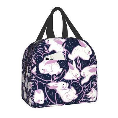 Galah Cockatoo pārnēsājamas pusdienu kastes sievietēm Necaurlaidīgas Pink Bird Parrot Thermal Cooler pārtikas izolēta pusdienu soma