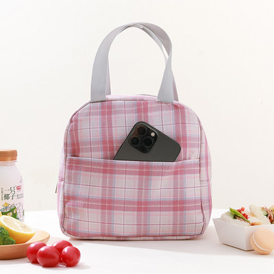 Nepremokavé termálne obedové tašky pre ženy, zipsová pikniková taška, izolovaná nádoba na jedlo, bento box, chladiace tašky, nové...