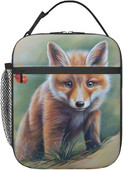 Fox termalna kutija za ručak Izolirana torba za ručak Rashladna torba za višekratnu upotrebu za žene Djevojčice Dječaci Bento torba za školski rad Piknik Planinarenje