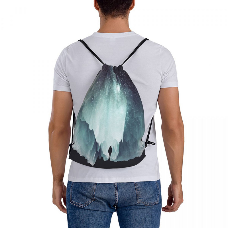 Northern Drawstring Bags Ruksaci Bag Ženske školske torbe Ruksak Anime Draw String Bags