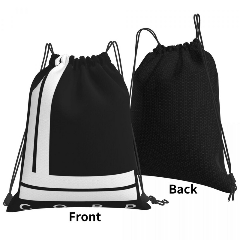 L Corp fehér húzózsinóros táskák hátizsákok hátizsákok vászontáskák hátizsák női húros hátizsák