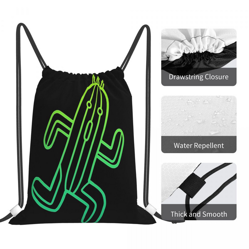 Final Fantasy - Cactuar Torbe s uzicom Ruksaci Torba Ženske putne torbe Mali ruksak Ruksak Torba za pohranu