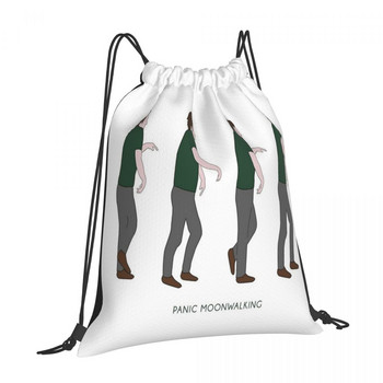 New Girl - Panic Moonwalking Drawstring Bagspacks Girls Bag for School Ανδρικό Σακίδιο πλάτης Κορδόνι Ανδρικό