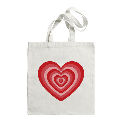 Liela soma pirkumu soma Purpursarkana sirds Japan Vintage Sweet Anime Print Y2k kanvas soma Ikdienas lielas ietilpības sieviešu plecu soma