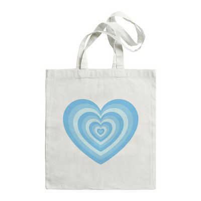 Liela soma pirkumu soma Purpursarkana sirds Japan Vintage Sweet Anime Print Y2k kanvas soma Ikdienas lielas ietilpības sieviešu plecu soma