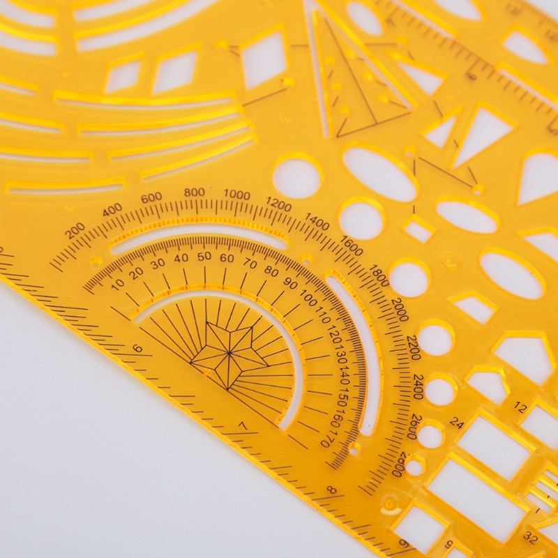 23 stiili joonlaud, vastupidav K-vaigust sõjaline joonistusmööbel, ehitus Arhitekti malli joonistusjoonlaud, šablooni mõõtmise tööriist