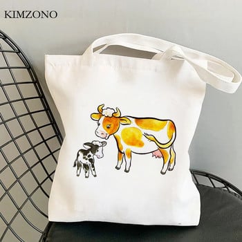 Vegan τσάντα για ψώνια οικολογική τσάντα bolsas de tela shopper παντοπωλείο επαναχρησιμοποιήσιμη τσάντα tote string bolsas επαναχρησιμοποιήσιμη υφασμένη λαβή