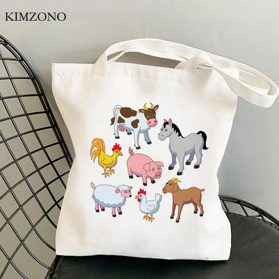 Veganska torba za kupovinu torba eko bolsas de tela shopper torba za višekratnu upotrebu tote tote string bolsas reutilizables tkani grab