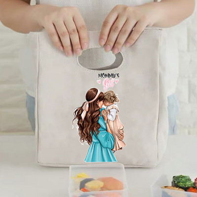 Ekologinis drobės izoliacinis priešpiečių krepšys Nešiojami pietų krepšiai priešpiečių izoliacija studentams, vaikams, nešiojantiems izoliuotus maišelius Sandėliavimo įvairios prekės Krepšiai