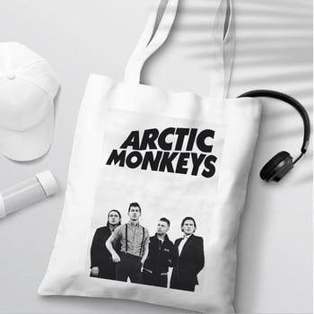 Τσάντα αγορών Arctic Monkeys επαναχρησιμοποιήσιμη τσάντα τσάντα bolsas de tela bolso τσάντα επαναχρησιμοποιήσιμη καμπίνα