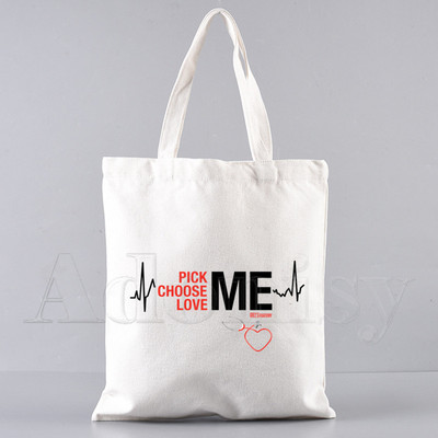 Grays Anatomy Shopping Bag Bolsas De Tela Grocery Shopper Shopping Jute Bag Pamučna torba Sacola Reciclaje od jute