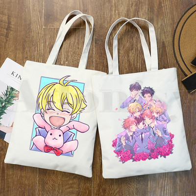 Ouran High School Host Club Cartoon Anime Τσάντες ώμου Τσάντες ώμου Casual Shopping Τσάντα για κορίτσια Κομψή τσάντα από καμβά
