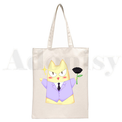 Stredná škola Ouran Host Club Cartoon Anime Kabelky Tašky cez rameno Ležérne Nákupné Dievčenské Kabelky Dámske Elegantné Plátenné Tašky