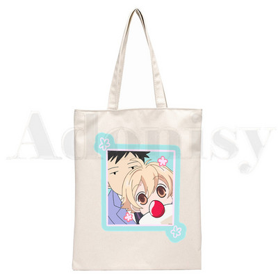 Stredná škola Ouran Host Club Cartoon Anime Kabelky Tašky cez rameno Ležérne Nákupné Dievčenské Kabelky Dámske Elegantné Plátenné Tašky