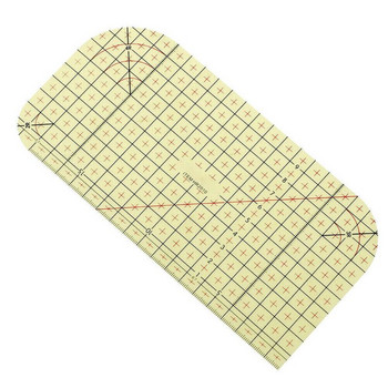 Линийка за горещо гладене Patchwork Tailor Craft Консумативи за шиене Направи си сам Измервателен инструмент PXPA