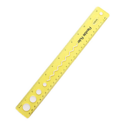 30 cm minkšta liniuotė, sulankstoma skaidri matavimo liniuotė Kūrybinės raštinės reikmenys studentų biuro reikmenys, daugiafunkciniai „pasidaryk pats“ piešimo įrankiai