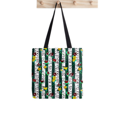 2021. Shopper Gustav Klimt The kiss printed Tote Bag žene Harajuku shopper torbica djevojka Torba za kupovinu na rame Ženska platnena torba