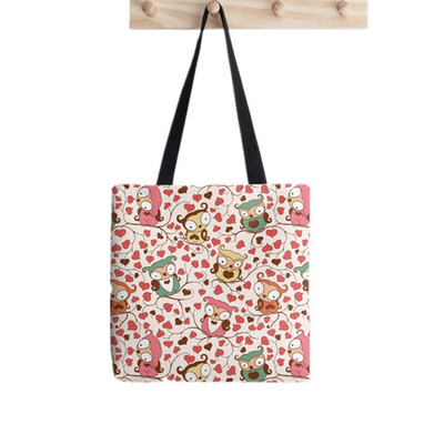 2021. Shopper Gustav Klimt The kiss printed Tote Bag žene Harajuku shopper torbica djevojka Torba za kupovinu na rame Ženska platnena torba
