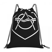 Don Diablo Logo Τσάντες με κορδόνια Σακίδια Ταξιδίου Προσαρμοσμένη Τσάντα Γυναικεία Σακίδιο πλάτης με κορδόνι