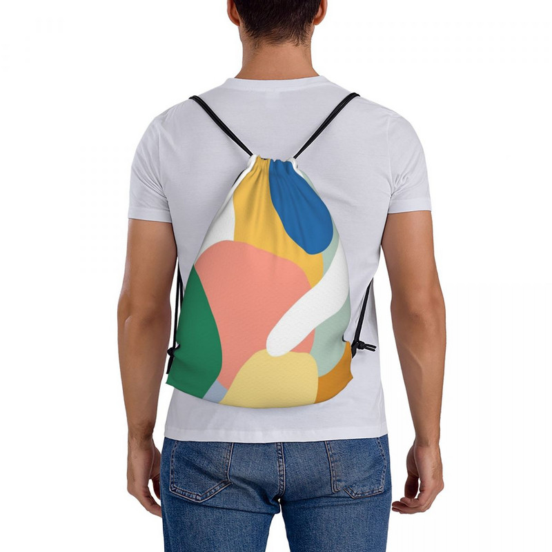 New Growth Genți cu șnur Rucsacuri Rucsacuri Geantă de școală Rucsac pentru femei Geanta cu șnur Rucsac