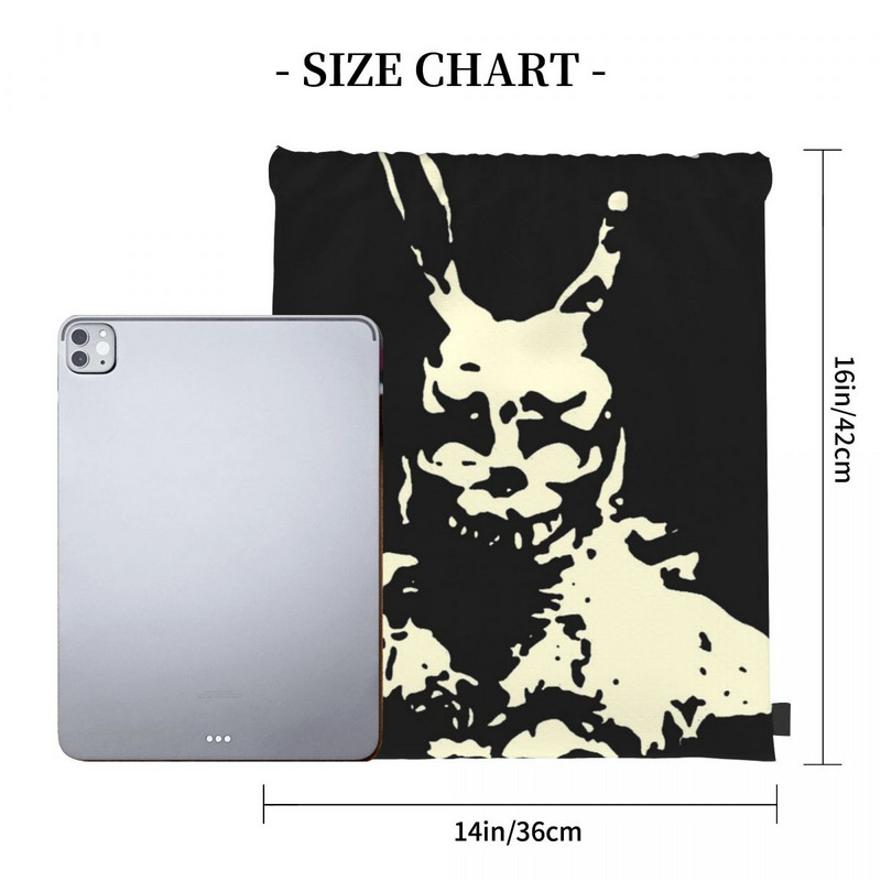 Frank Donnie Darko nööriga kotid seljakotid kotid kohandatud kotid naiste seljakott, nööriga kotid