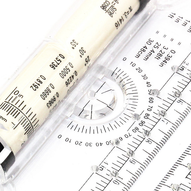 Instrument de desen multifuncțional. Riglă de rulare pentru rulare. Riglă de rulare metrică.