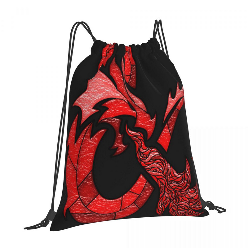 DD logotip od vitraja Originalne crvene torbe s uzicom Ruksaci Anime Ženska torba Ženski ruksak Ženski ruksak