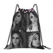 Oficiálna potlač s merchandise Little Mix, 3 tašky so sťahovacou šnúrkou, batohy, taška, dámska taška, pánske batohy, tašky na mieru s logom