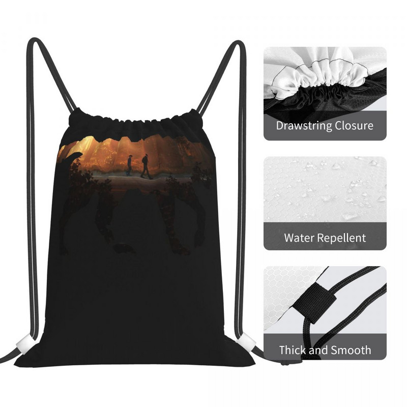 Life Is Strange 2 Wolf Brothers Drawstring Torbe Ruksaci Torba Ženska platnena torba Muški ruksaci Mali ruksak Ženski