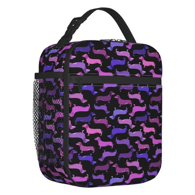 Long Dachshund Sausage Inolated Lunch Bags for Outdoor Picnic Badger Dog Lover Resuable Cooler Thermal Lunch Box Γυναικεία Παιδιά