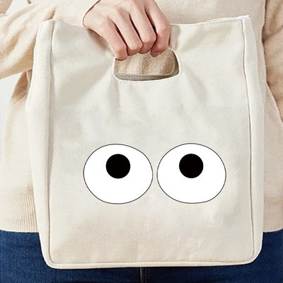 Fashion Print Insulation Θερμική τσάντα μεσημεριανού φαγητού για πικ-νικ Γυναικεία τσάντα μεσημεριανού φαγητού Γυναικείες Παιδικές ανδρικές τσάντες ψύξης οικολογικές πάνινες τσάντες