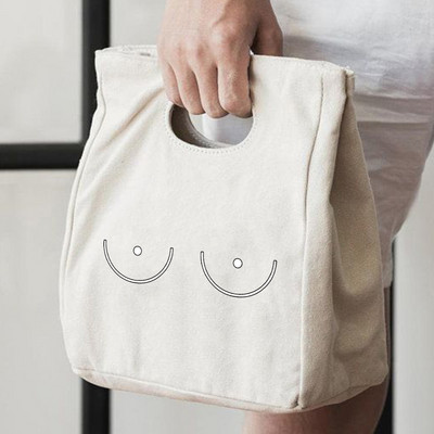 Fashion Print Insulation Θερμική τσάντα μεσημεριανού φαγητού για πικ-νικ Γυναικεία τσάντα μεσημεριανού φαγητού Γυναικείες Παιδικές ανδρικές τσάντες ψύξης οικολογικές πάνινες τσάντες