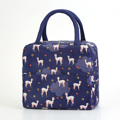 Αδιάβροχο θερμικό κουτί μεσημεριανού τσάντα με μόνωση Cooler Tote Δοχείο τροφίμων για πικ-νικ Γυναίκες Φοιτητές φρέσκο Διατήρηση πακέτο μεσημεριανού γεύματος Τσάντες τροφίμων