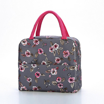 Αδιάβροχο θερμικό κουτί μεσημεριανού τσάντα με μόνωση Cooler Tote Δοχείο τροφίμων για πικ-νικ Γυναίκες Φοιτητές φρέσκο Διατήρηση πακέτο μεσημεριανού γεύματος Τσάντες τροφίμων