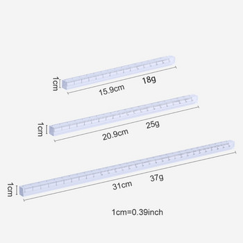 Прозрачна пластмасова линийка 0-30 см права линийка за художници Дизайнери Студент Архитект Инженер Учител