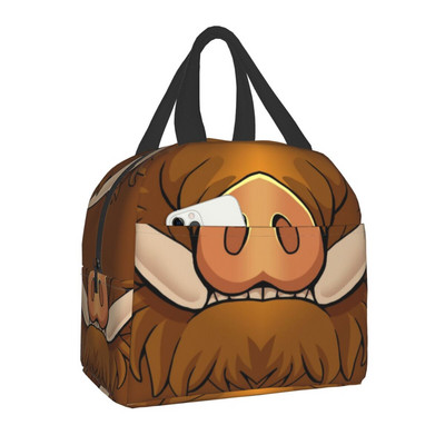 Προσαρμοσμένη Cute Otters Lunch Bag Γυναικεία Cooler Ζεστά μονωμένα κουτιά γεύματος για το Παιδικό Σχολείο