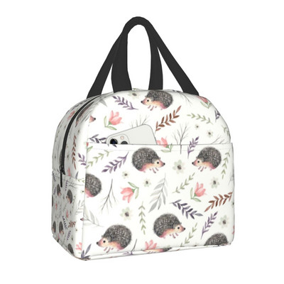 Προσαρμοσμένη Cute Otters Lunch Bag Γυναικεία Cooler Ζεστά μονωμένα κουτιά γεύματος για το Παιδικό Σχολείο