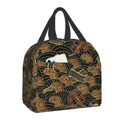 Προσαρμοσμένη Cute Otters Lunch Bag Γυναικεία Cooler Ζεστά μονωμένα κουτιά γεύματος για το Παιδικό Σχολείο