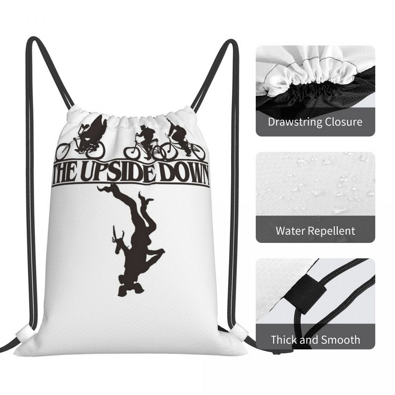 Stranger Things The Upside Down 3 Genți cu șnur Rucsacuri Genți de mână Geanta de femeie Rucsac drăguț Geanta cu șnur Rucsac